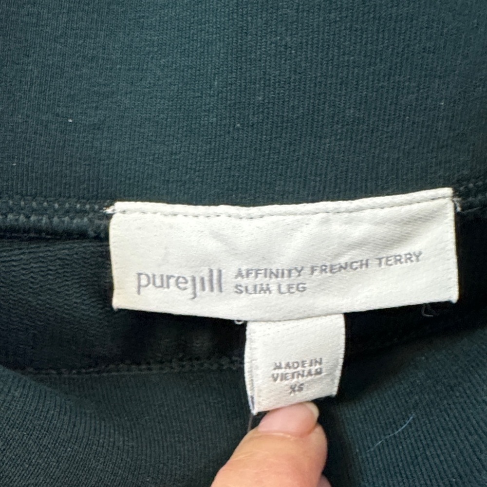 J. Jill Forest Green Straight Leg Pants - Picture 4 of 6